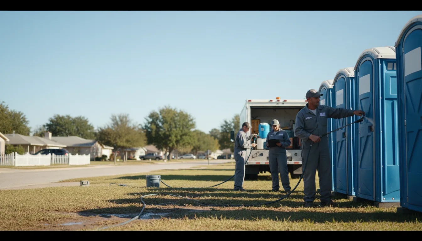 Long-Term Portable Toilet Rental in Horseshoe Bend, AR near me